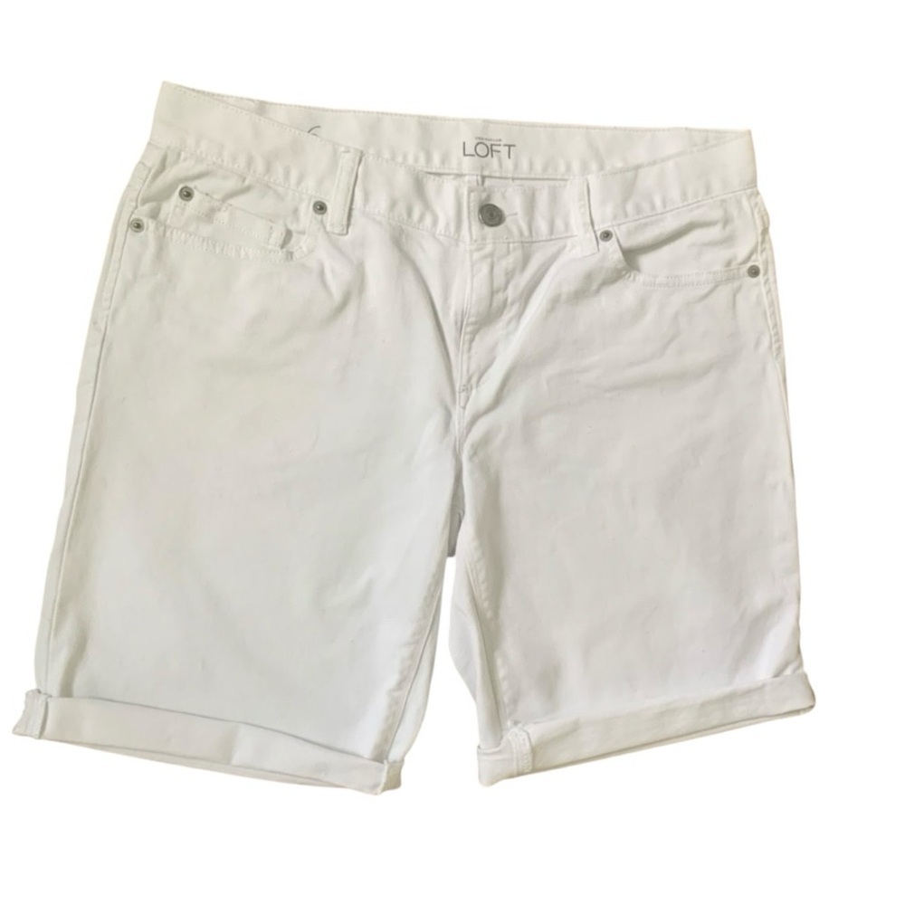 ANN TAYLOR LOFT Women’s White Shorts Size 28/6